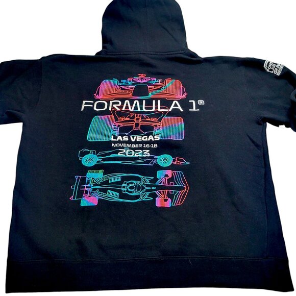 Formula 1 Las Vegas Grand Prix 2023 Official Hoodie – Neon Circuit Edition - Picture 6 of 9